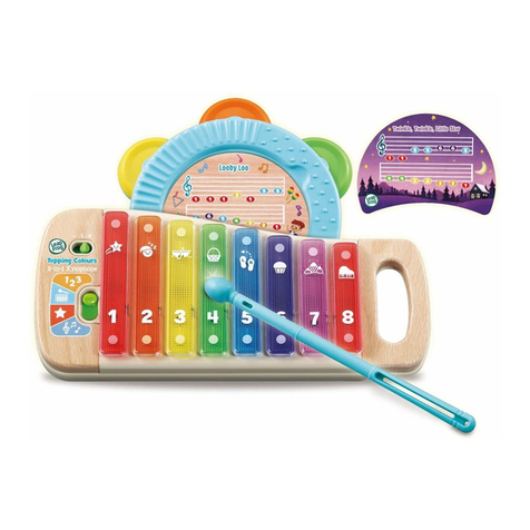 LeapFrog Tappin' Colors 2-in-1 Xylophone User manual LeapFrog Tappin' Colors 2-in-1 Xylophone User manual