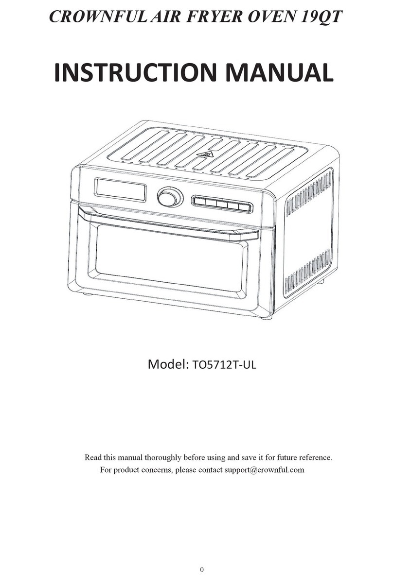 CROWNFUL 19QT instruction manual