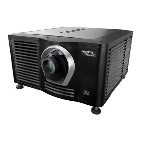 Christie CP2306-RGBe Software Upgrade