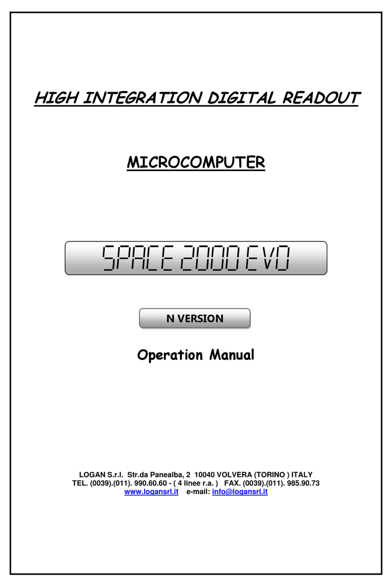 Logan SPACE 2000 EVO Operation manual