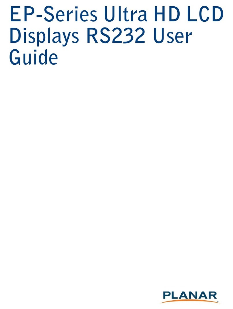 Planar EP-Series User manual Planar EP-Series User manual