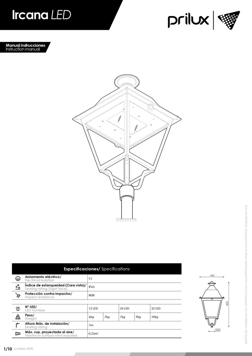 Prilux Ircana LED User manual