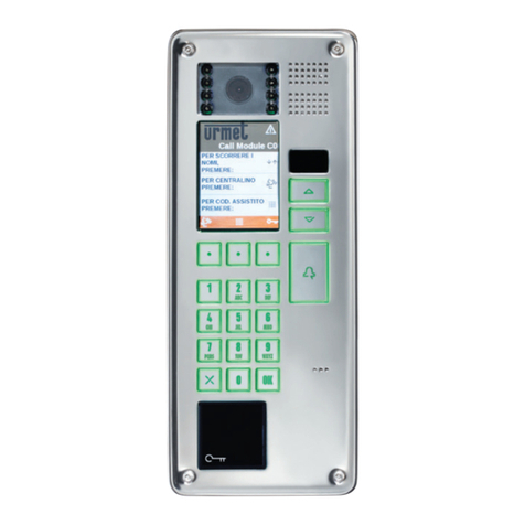 urmet domus elekta steel 1060 manual