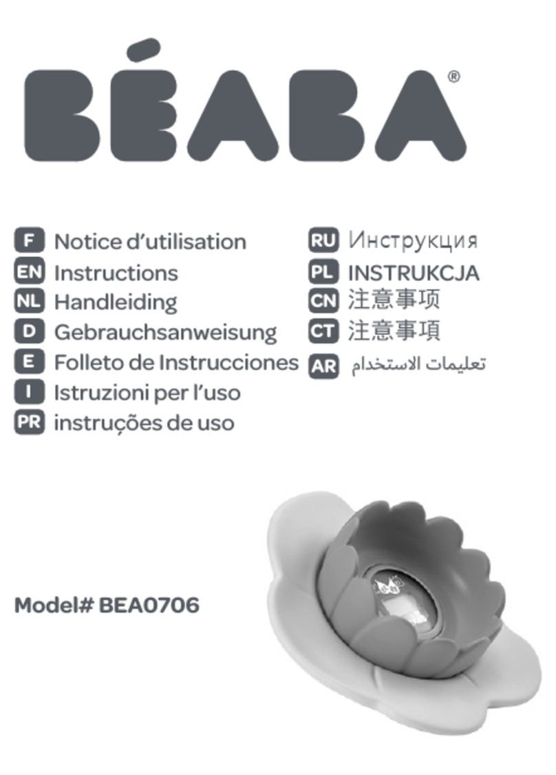 Beaba BEA0706 User manual Beaba BEA0706 User manual