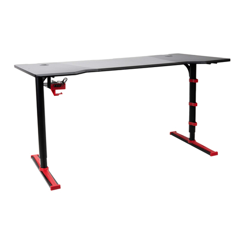 MIND READER GAMEDESK Assembly guide