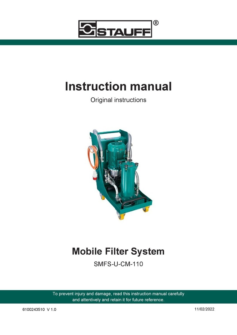 STAUFF SMFS-U-CM-110 instruction manual