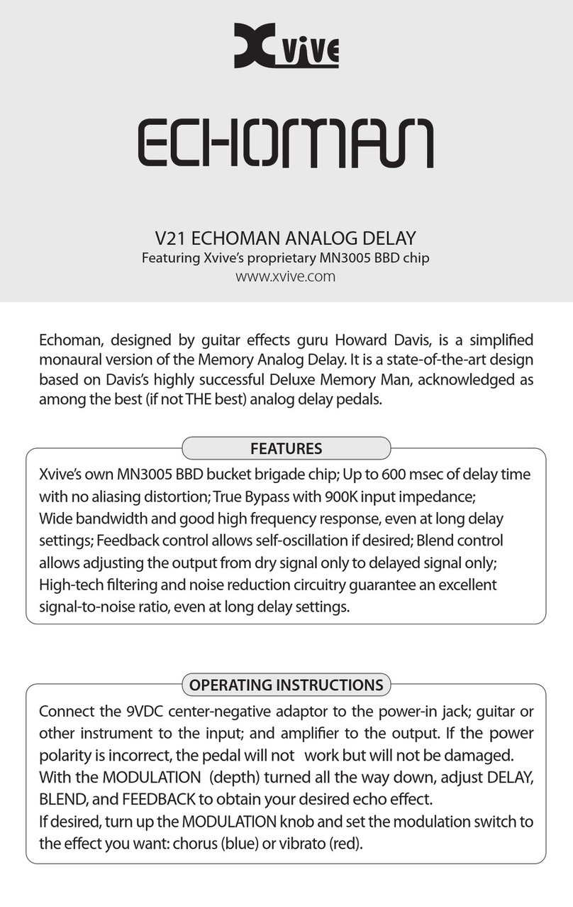 Xvive ECHOMAN quick start guide