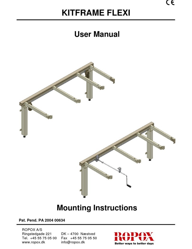 Ropox KitFrame Flexi User manual