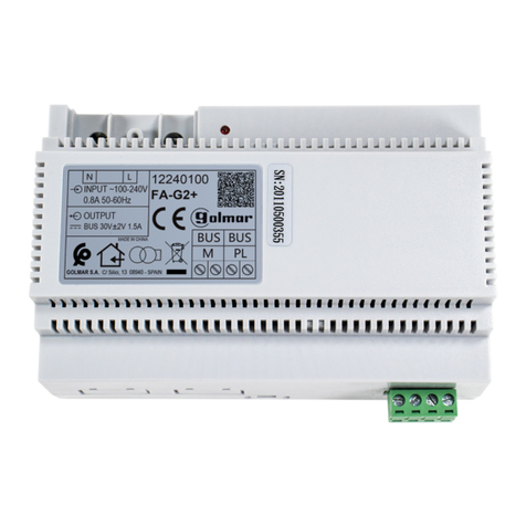 golmar FA-G2+ instructions