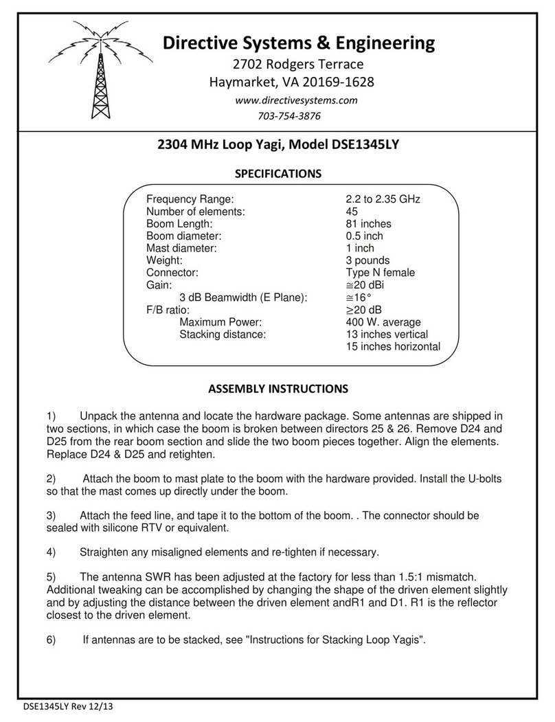 Directive Systems & Engineering DSE1345LY quick start guide