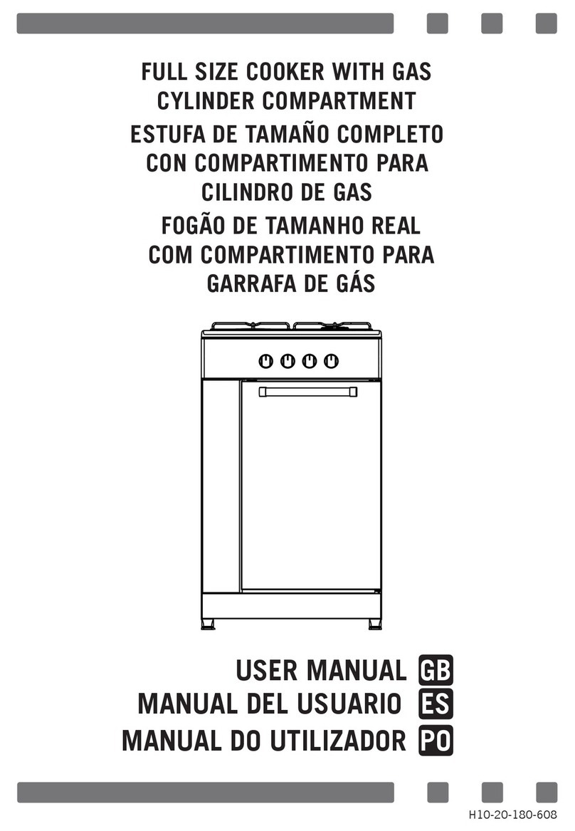 COCINAS MEJORADAS CFS3FG user manual