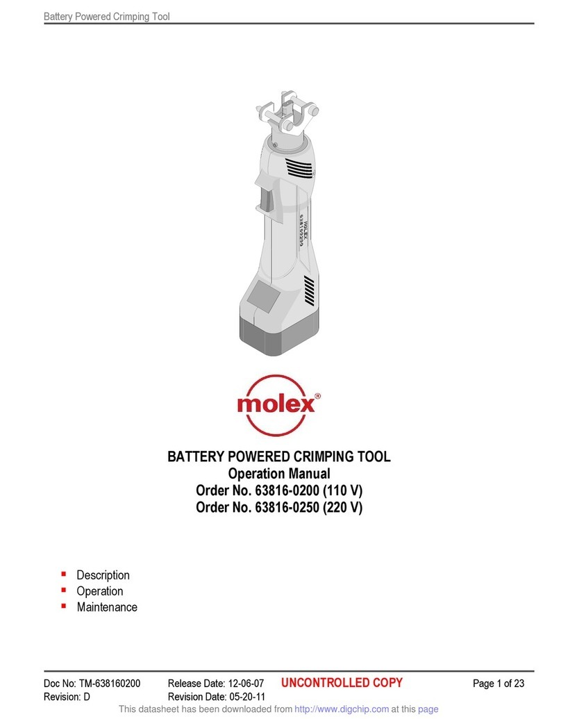 molex 63816-0200 User manual