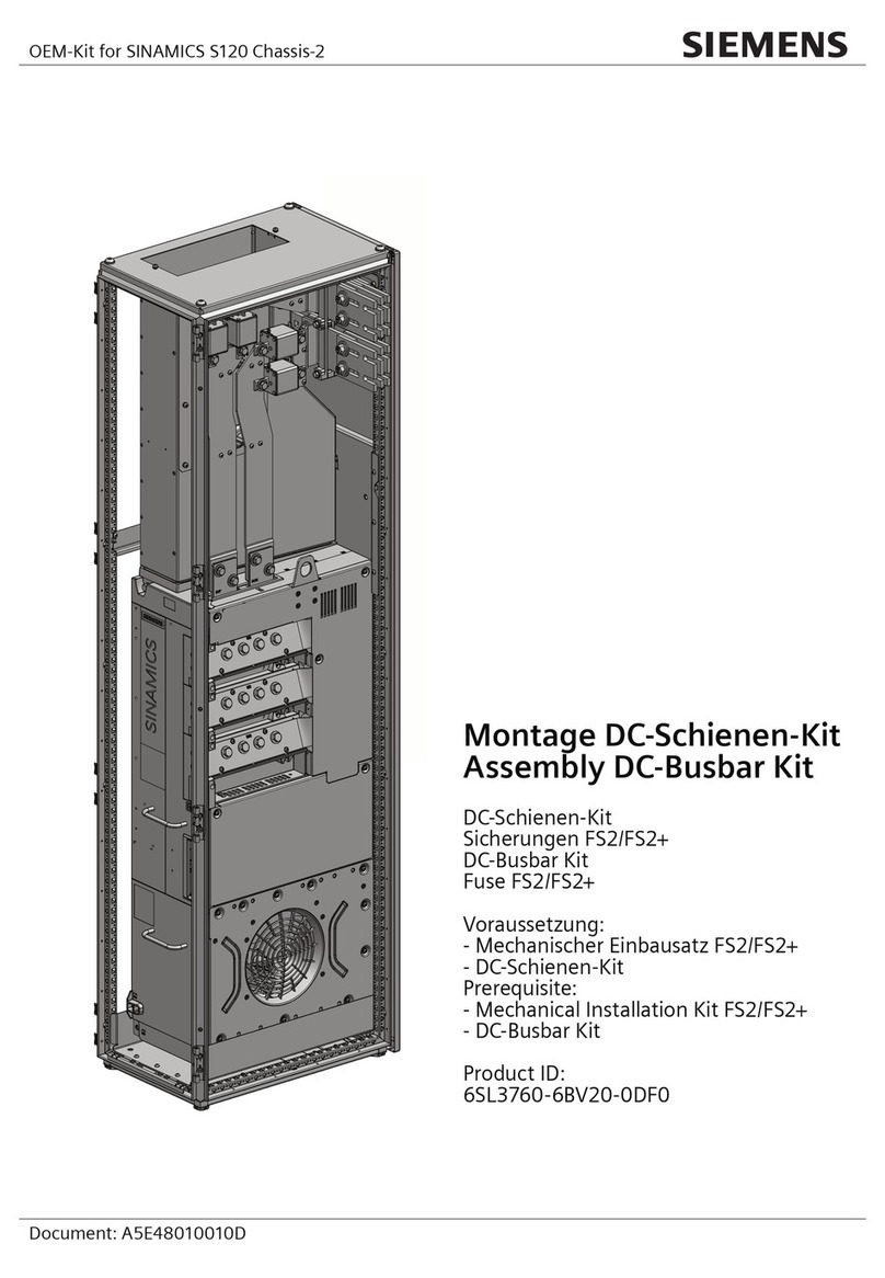 Siemens 6SL3760-6BV20-0DF0 User manual