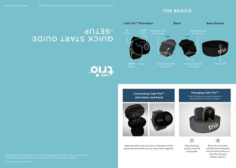 Cala trio quick start guide