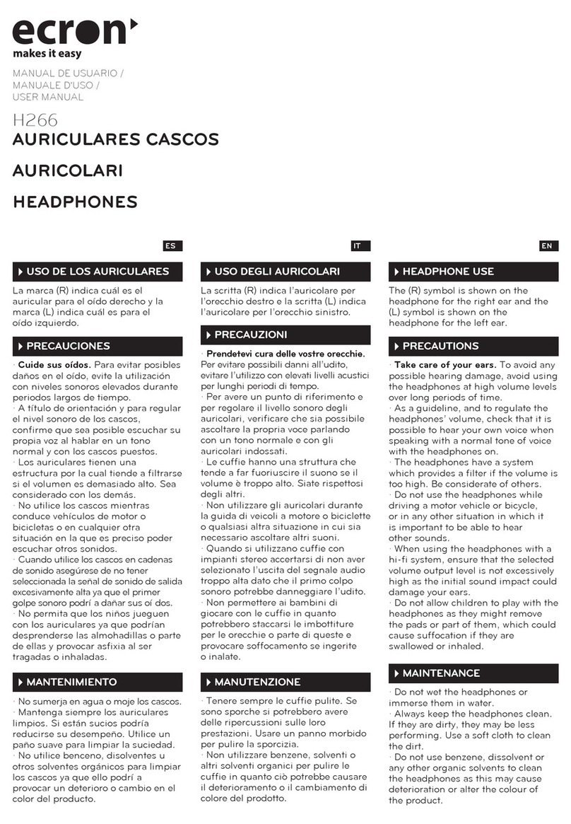 ECRON H266 user manual