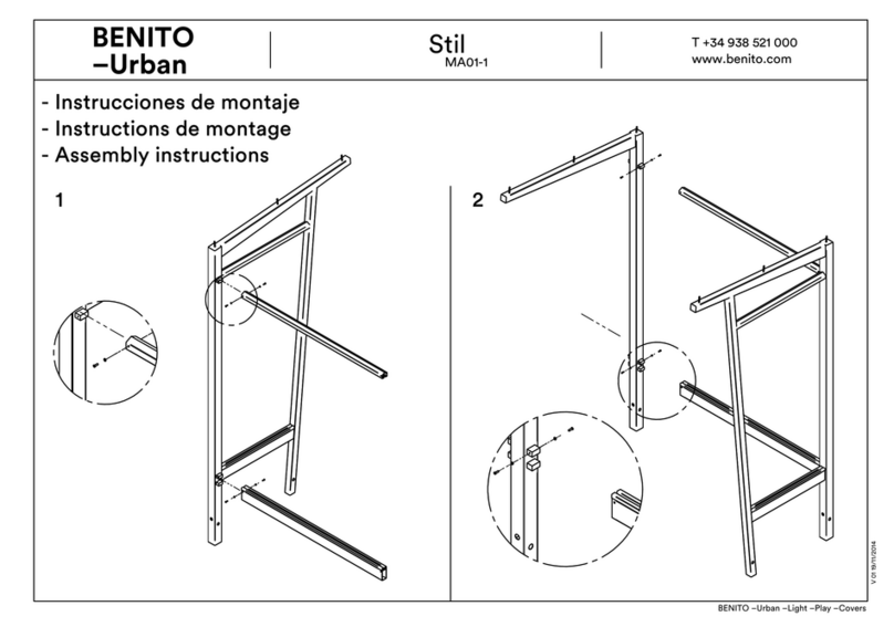 BENITO Stil MA01-1 User manual BENITO Stil MA01-1 User manual
