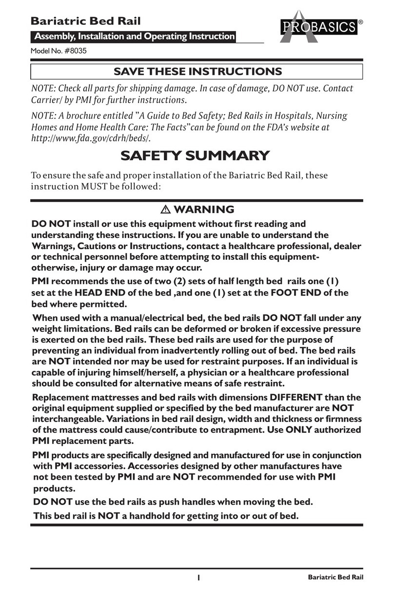 Probasics 8035 Assembly, installation and operating instructions