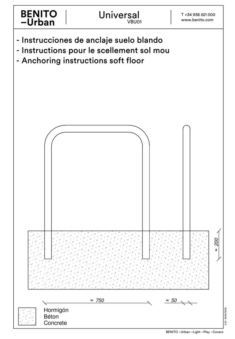 BENITO Universal VBU01 User manual