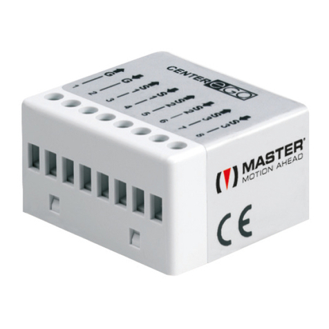 Master X60 EGO User manual