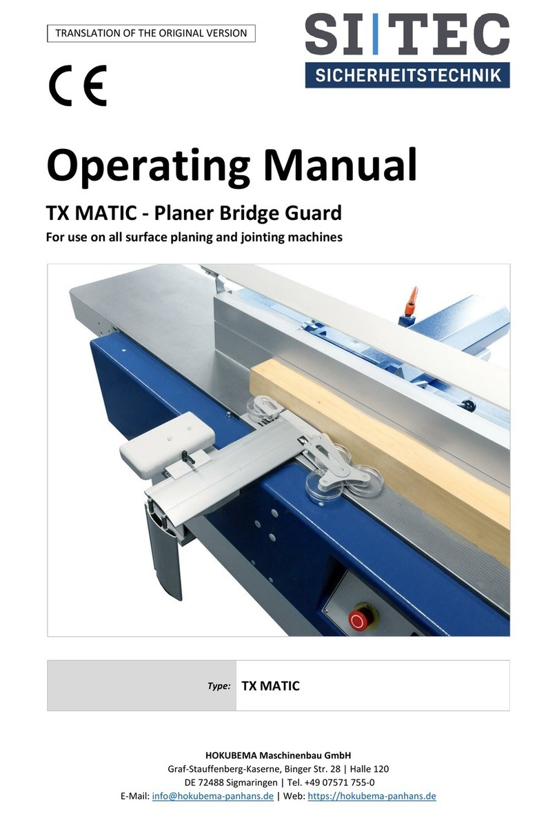Sitec TX MATIC operating manual