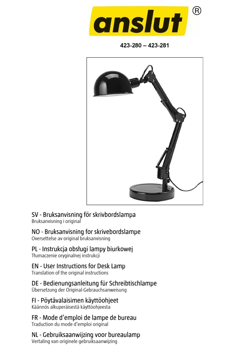 Anslut 423-280 User instructions
