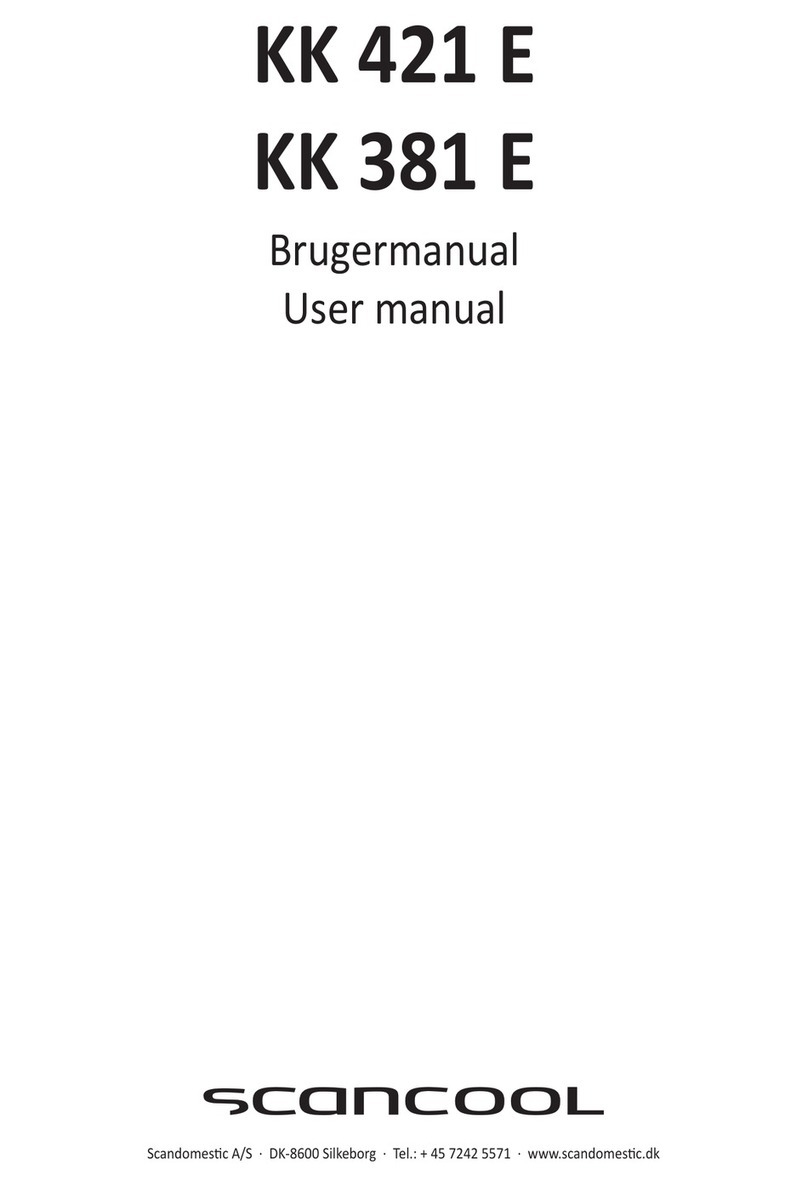 Scan Cool KK 421 E User manual