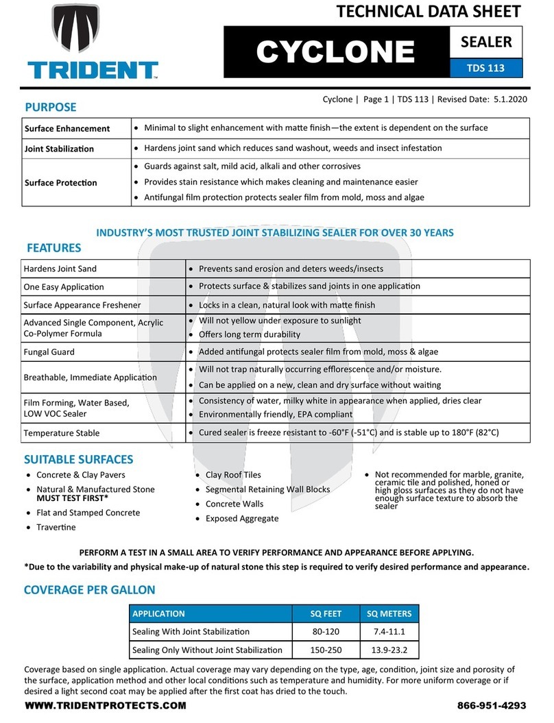 Trident CYCLONE Technical data sheet