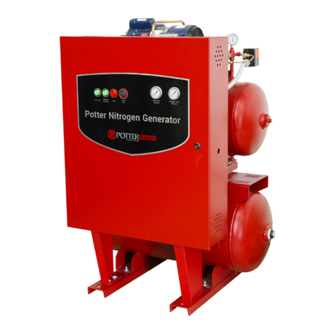 Potter NGP-1000D-M1 Installation, operation & service manual