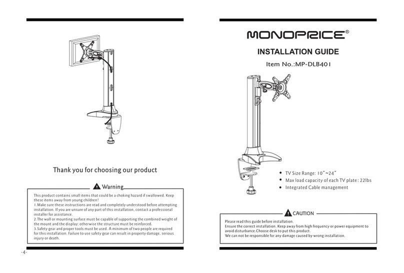 Monoprice MP-DLB401 installation guide