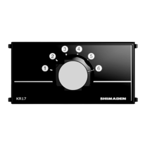 Shimaden KR17 Series User manual