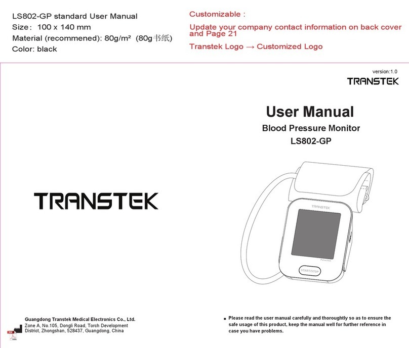 Trans-Tek LS802-GP User manual