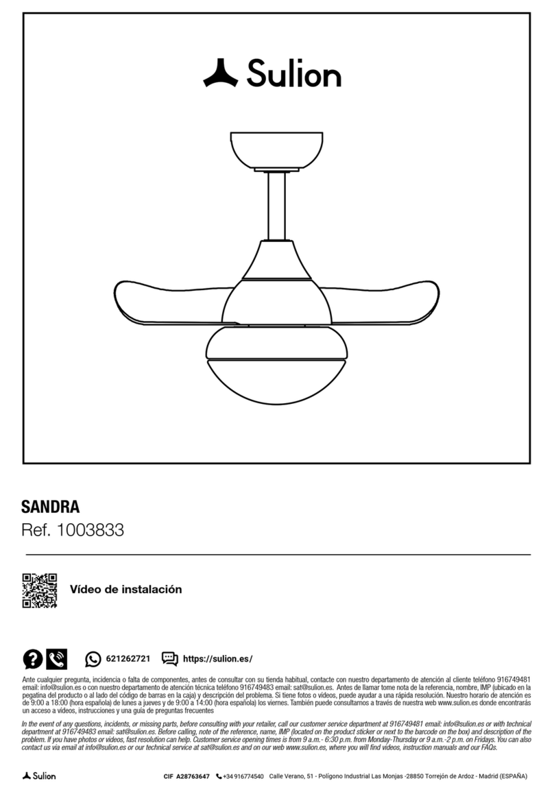 Sulion SANDRA 1003833 manual
