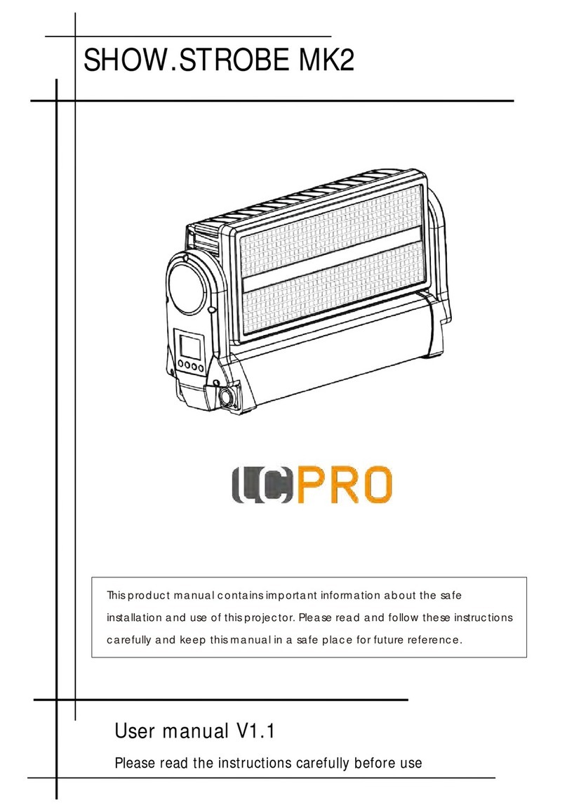 LCPRO SHOW.STROBE MK2 user manual
