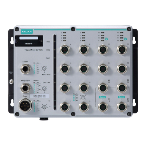 Moxa Technologies ToughNet TN-4500A Series User manual Moxa Technologies ToughNet TN-4500A Series User manual