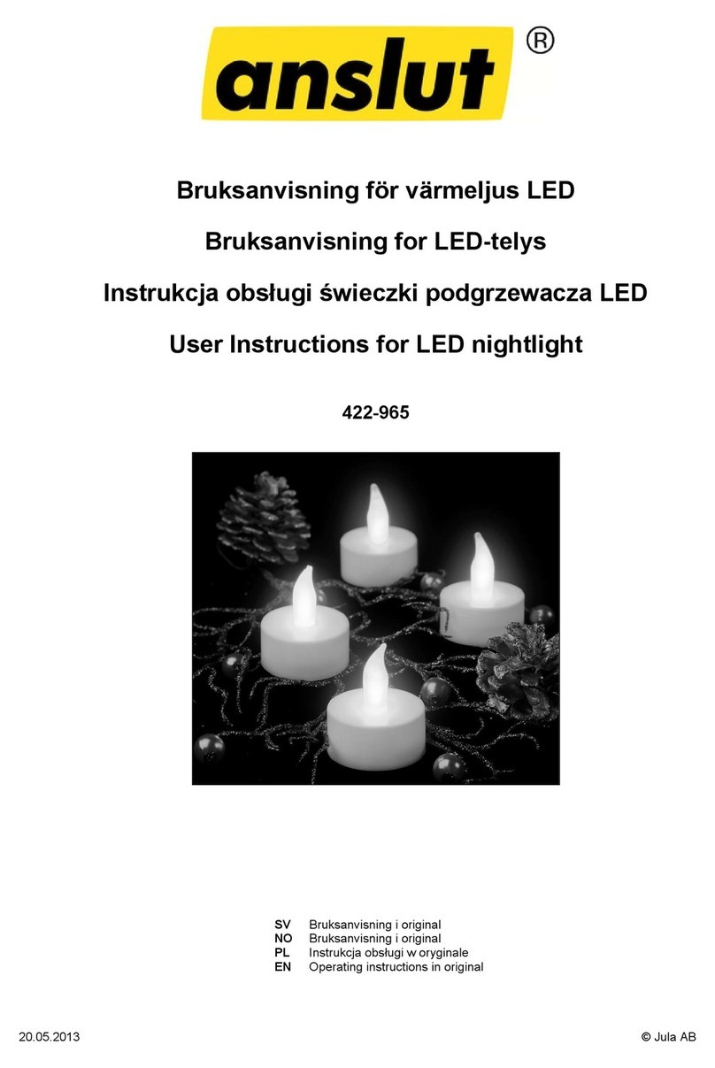 Jula anslut 422-965 User manual