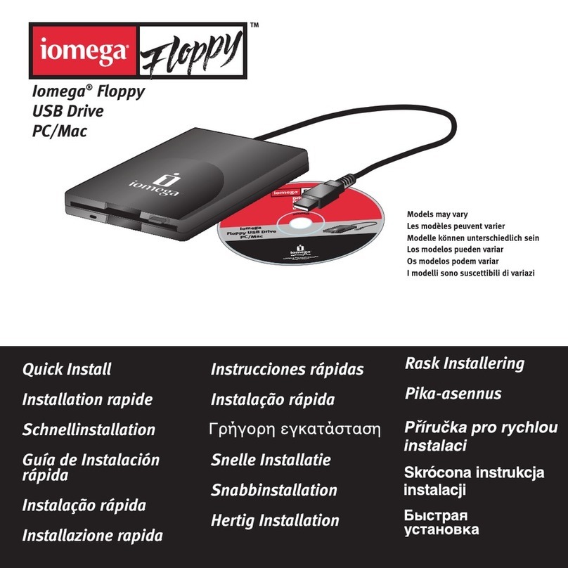 Iomega Floppy USB Drive Quick install