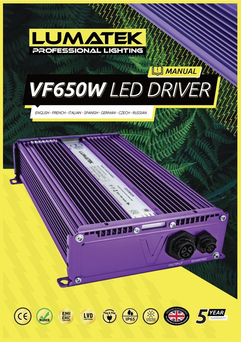 Lumatek VF650W User manual