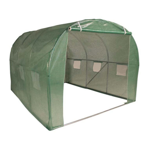 LAMS Serre Tunnel 9m2 Assembly instructions