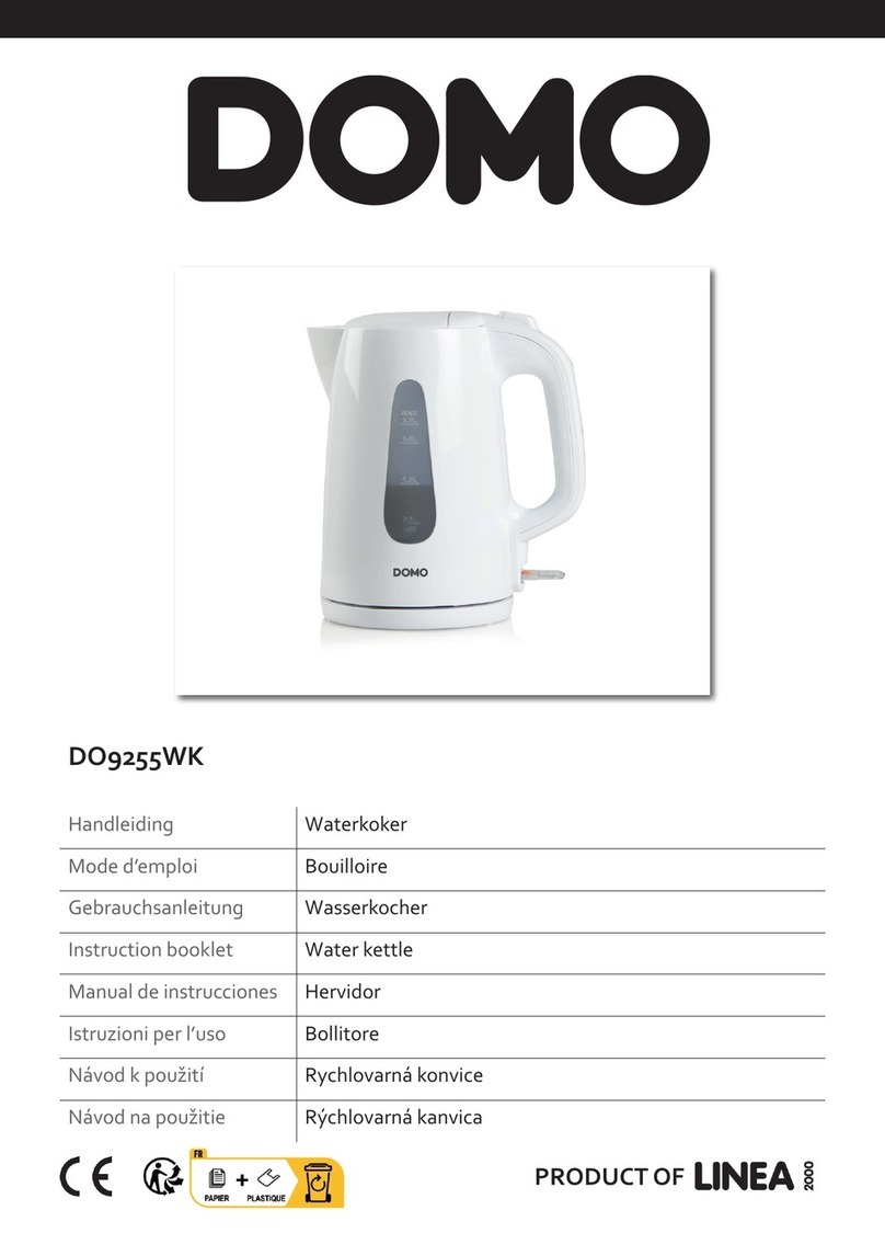 Linea 2000 DOMO DO9255WK Instruction booklet