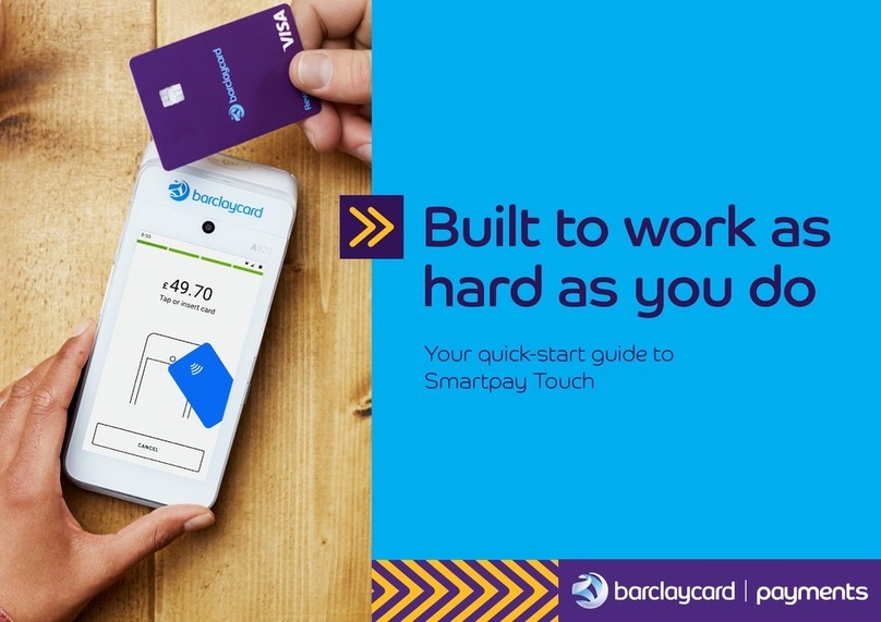 barclaycard SmartpayTouch A920 manual