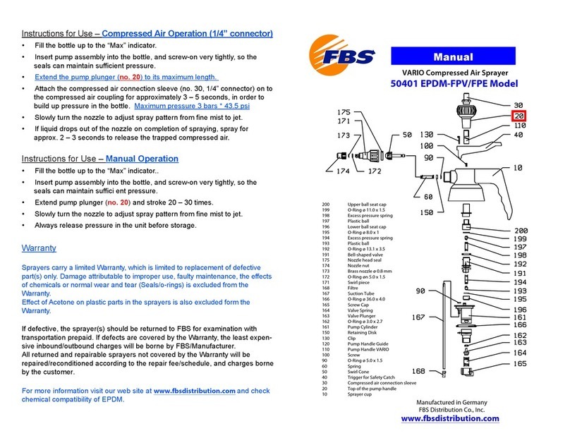 FBS VARIO EPDM-FPV/FPE manual