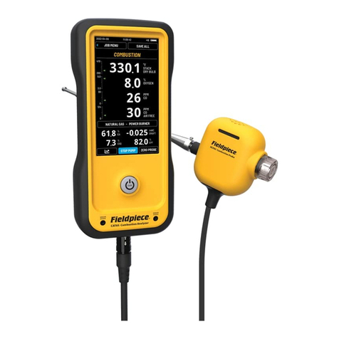 Fieldpiece CAT85 Operator's manual