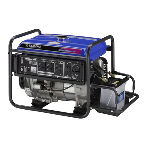 Yamaha EF5200DE - Premium Generator User manual
