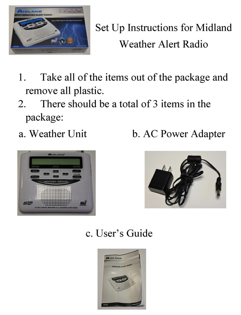 Midland WR120B Manual