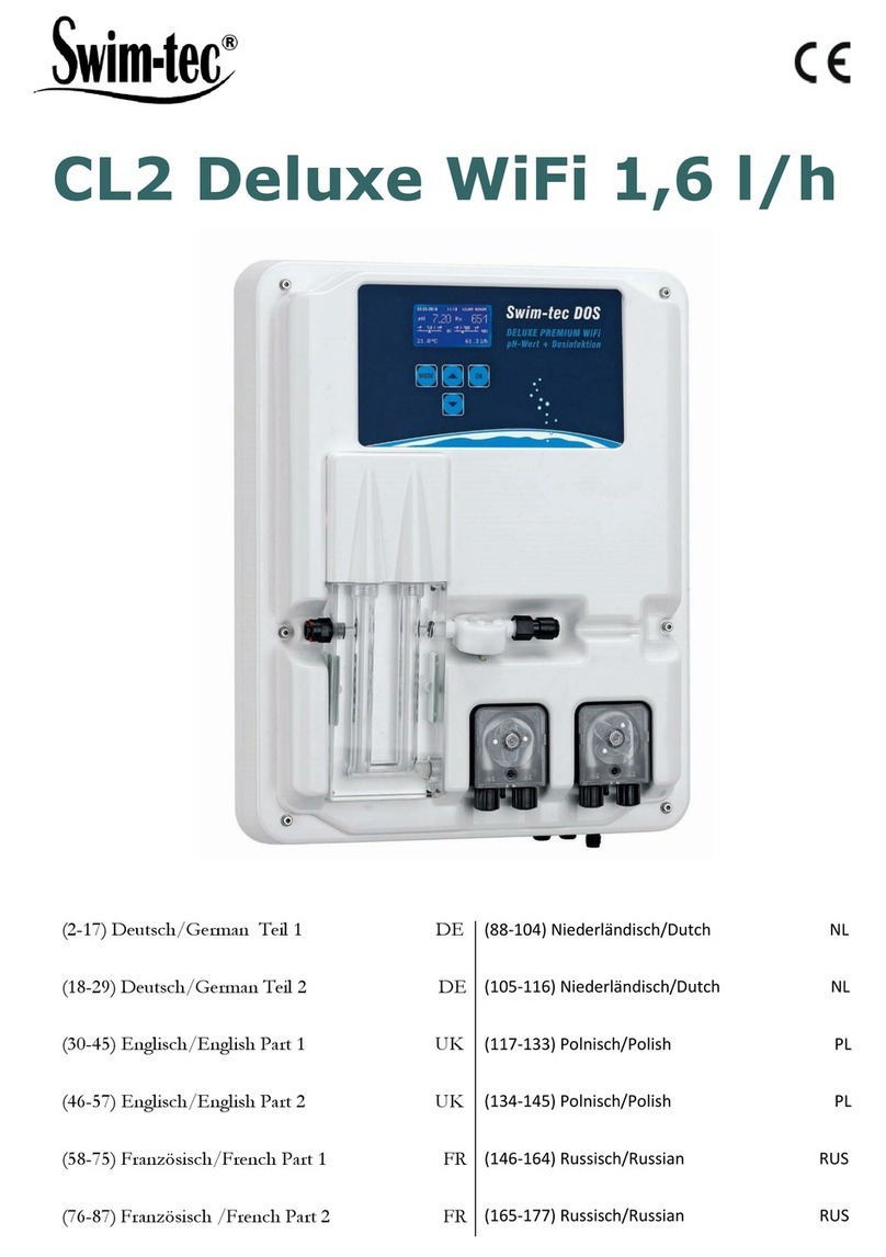 Aqua Control DOS CL 2 Deluxe WIFI Salz manual