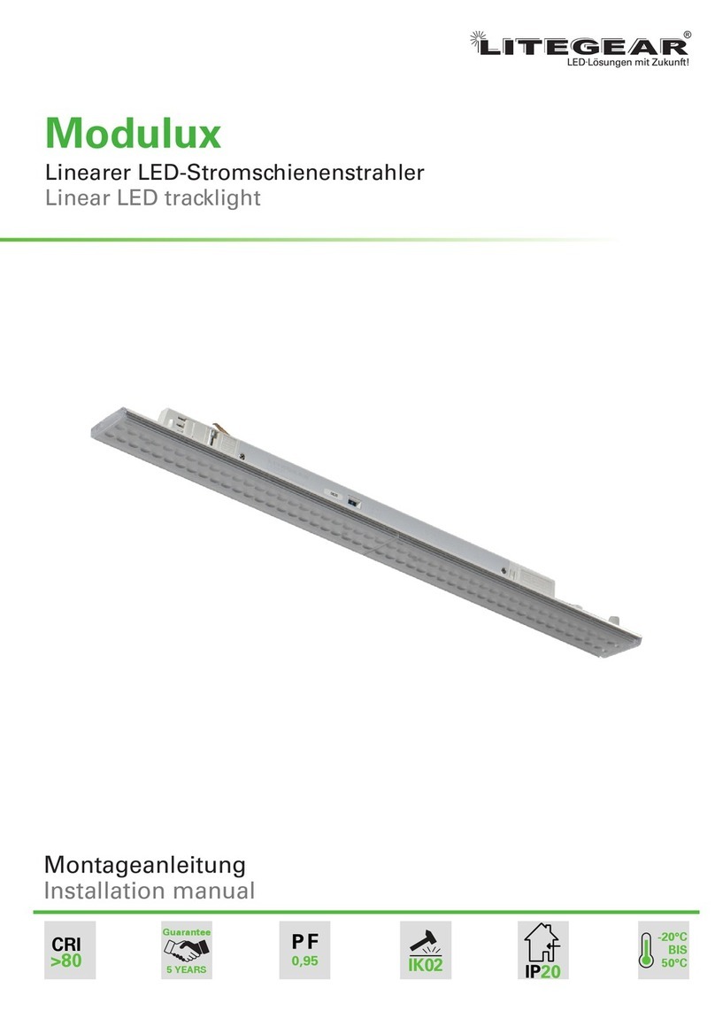 LiteGear Modulux 60-14/20-830-2900lm-BK installation manual
