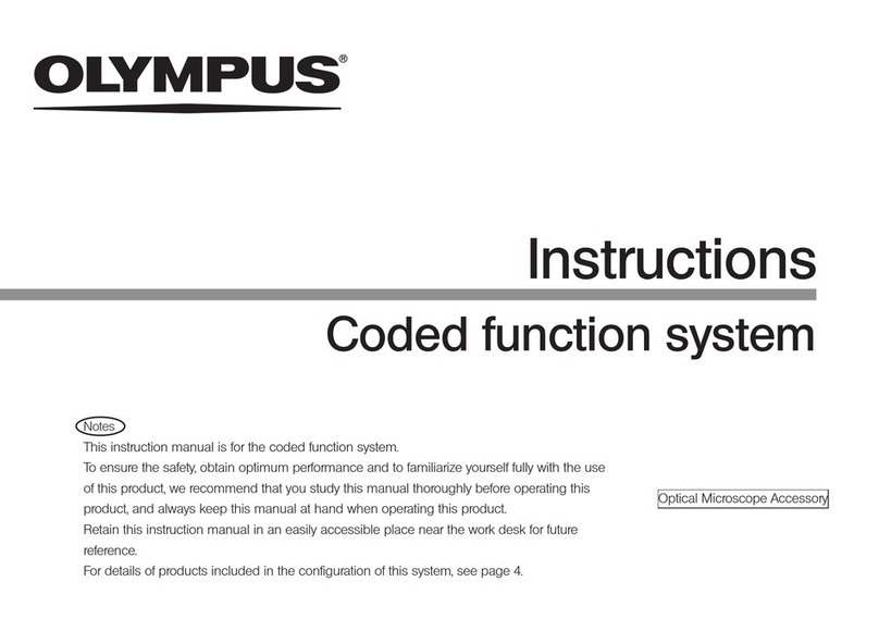 Olympus U-CBS User manual Olympus U-CBS User manual