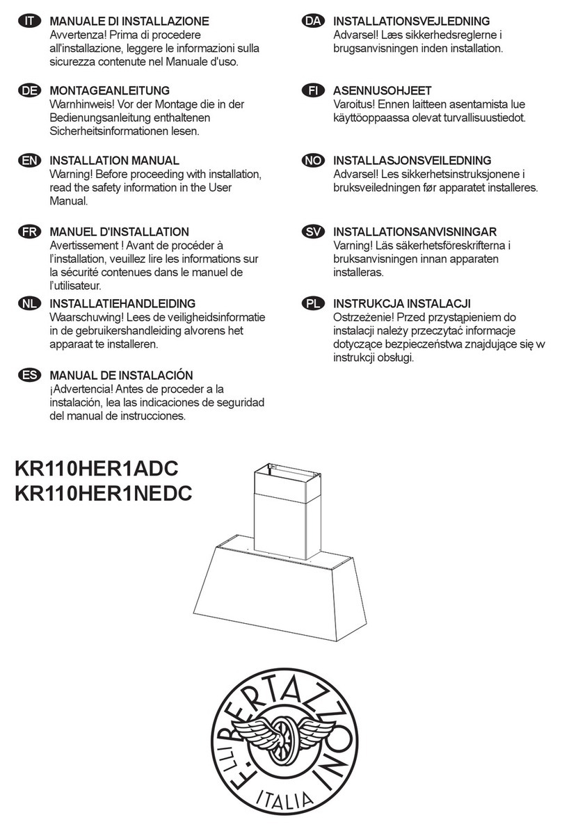 Bertazzoni KR110HER1ADC User manual