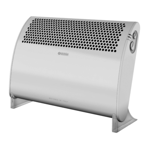 Olimpia splendid CALEO 2 TURBO TIMER Instructions for installation, use and maintenance