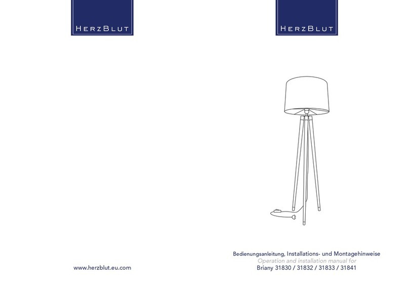 HerzBlut Briany 31830 Operation and installation manual